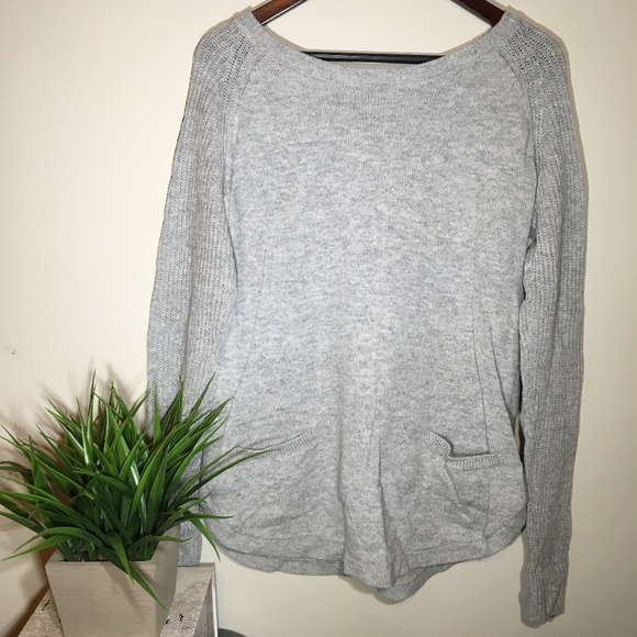GAP Sweaters - GAP Oversized Grey Sweater Tunic Size Large